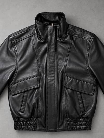 Leather jacket