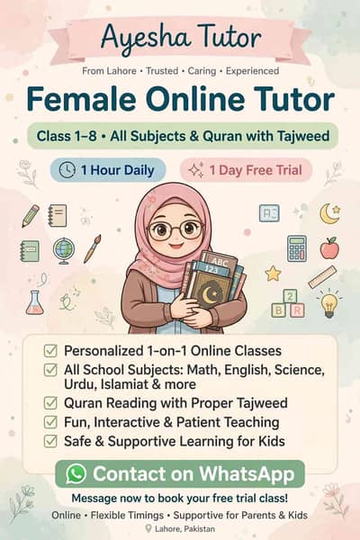 Ayesha tutor 