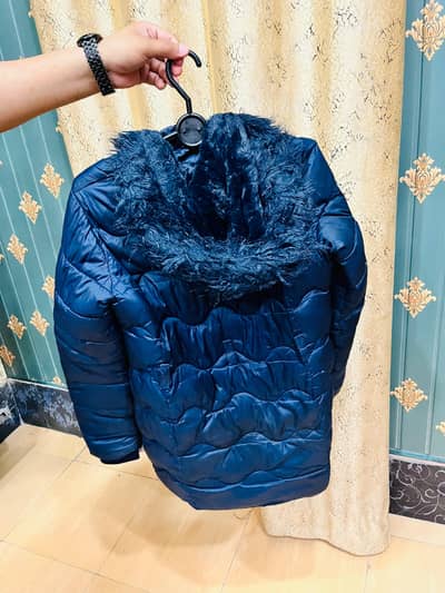 F&F Love Outerwear Hooded Winter Puffer Jacket – Warm & Stylish