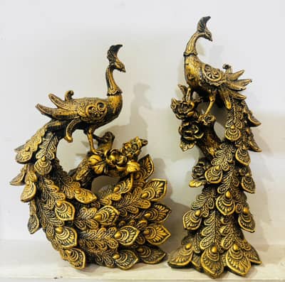 peacocks decoration piece(2piece)
