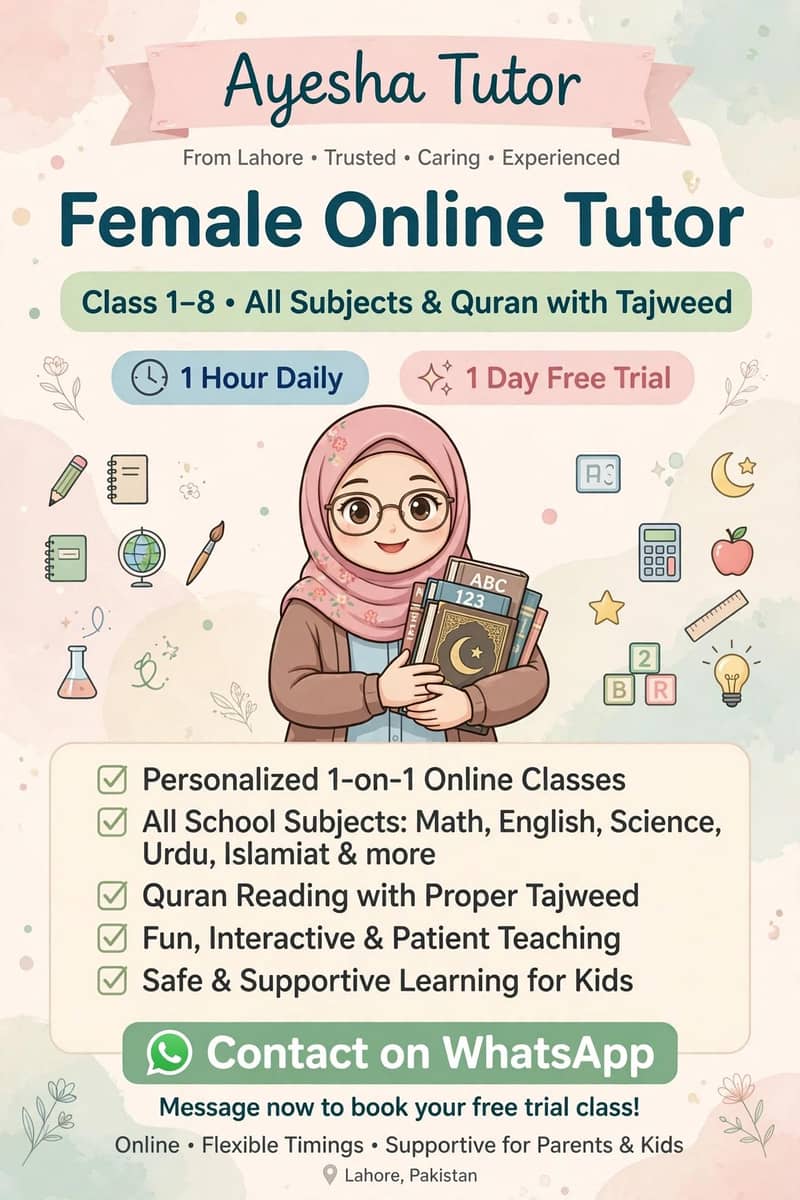 Ayesha tutor 0