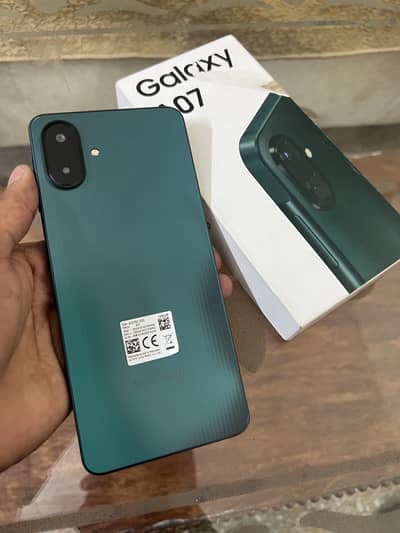 Samsung Mobile A07 5G. Storage 4/128. Number 0336 4478014