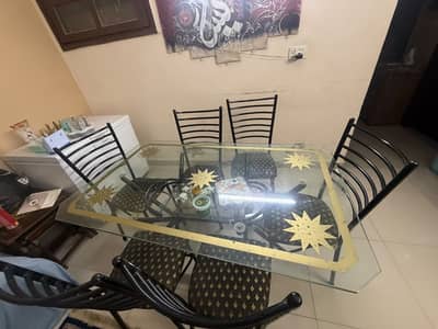 6 seat dining table