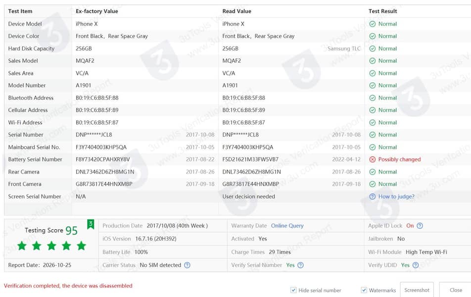 iphone x 10/9 condition 6