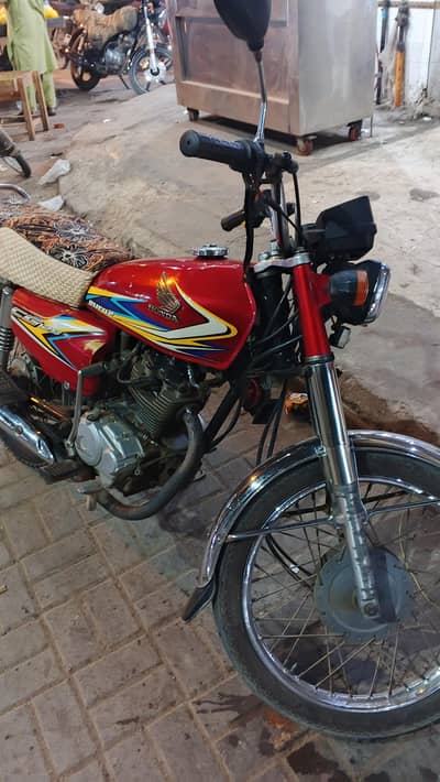 Honda CG 125 2019 Karachi number