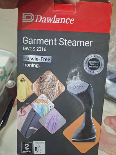 garment steamer in wranty