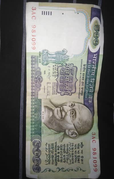 Indian Currency 1 to 500 notes