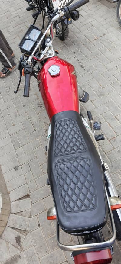 HONDA CG 125 SPECIAL EDITION 2023 RED DADU