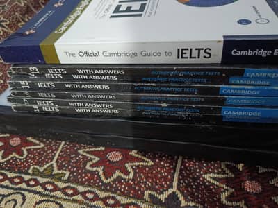 complete ielts prep bunde (Cambridge 13-18 + offical guide and notes)