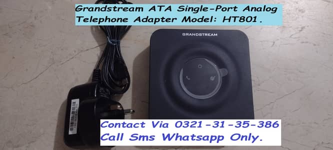 grandstream analog telephone adapter