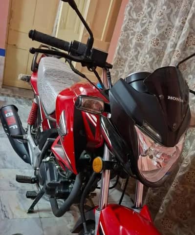 honda cb150f 2023 model bilkhul new 10/10 condition