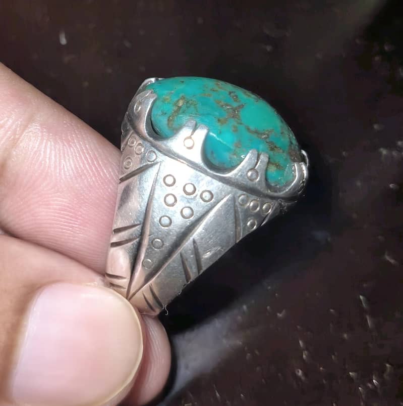 Feroza Silver Ring 1