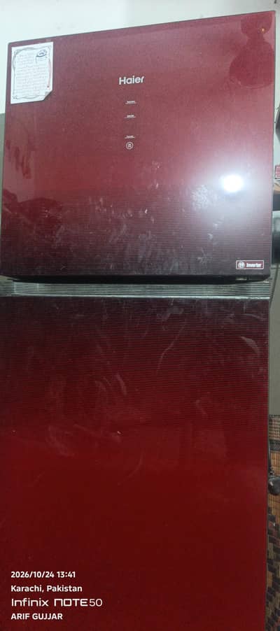 Haier inverter fridge full size running condition