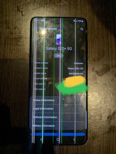 Samsung Mobile S20 Plus