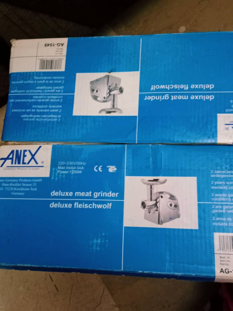 ANEX MEAT GRINDER 2