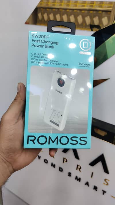 Romoss 20K MAH 22.5w fast charge