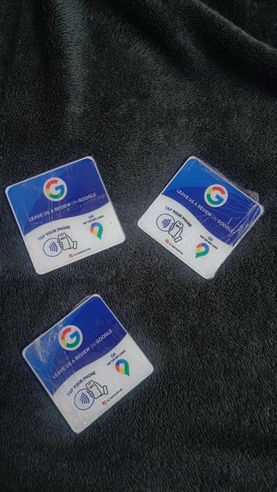 NFC google review cards