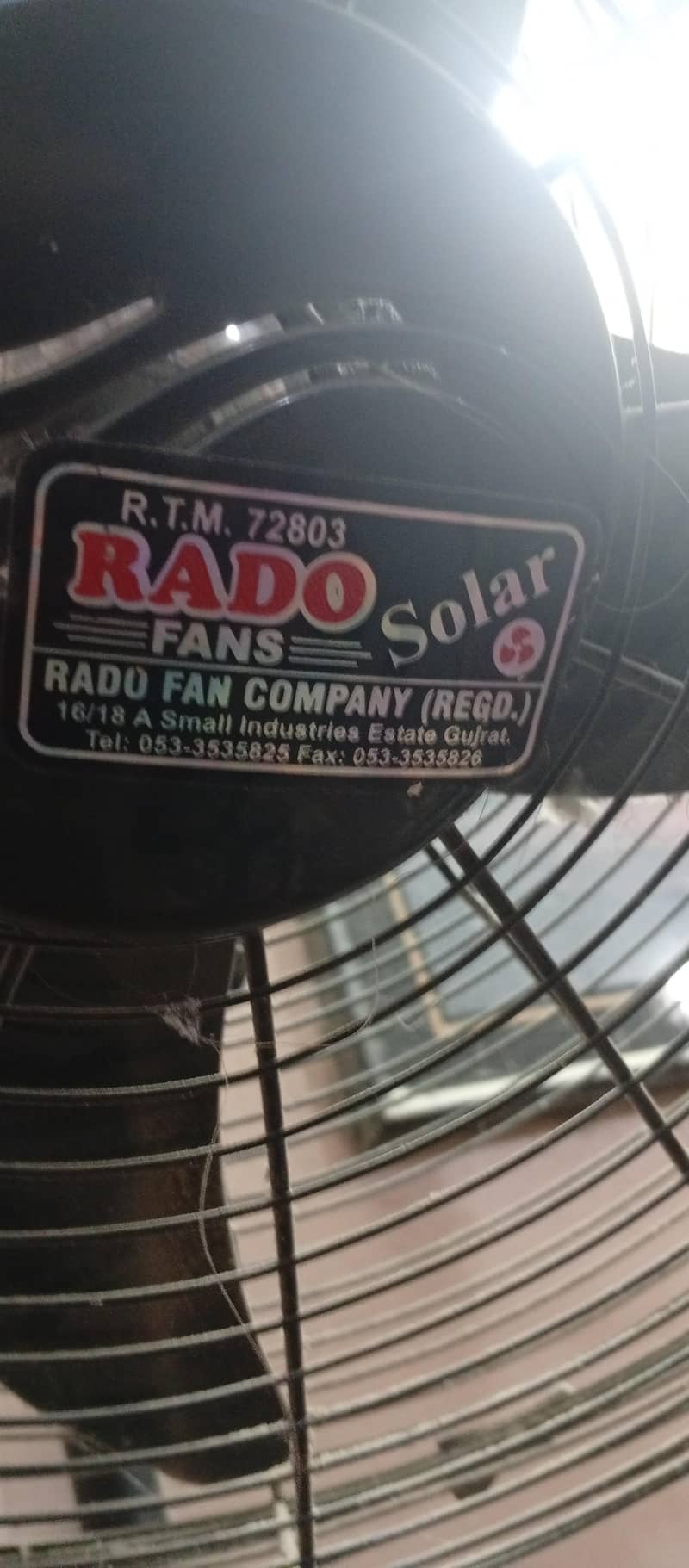 Solar fan 2