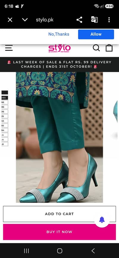 Brand New Stylo Heels