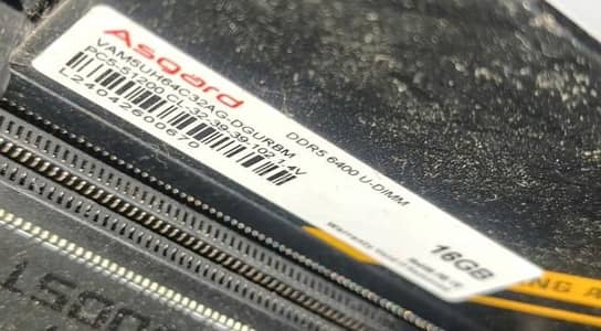 ASGARD TUF DDR5 RAM 2x16GB (32GB) 6400mhz