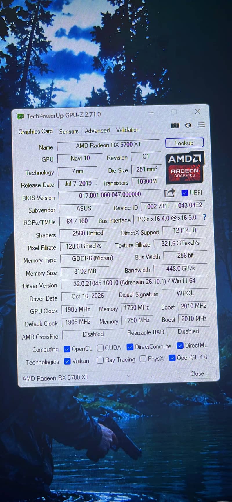 AMD RADEON RX 5700XT 1