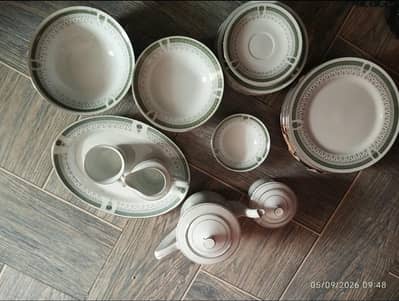 44 pieces set bone china antique brand new untouched