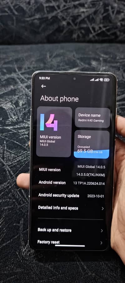 Xiaomi Redmi K40 Gaming