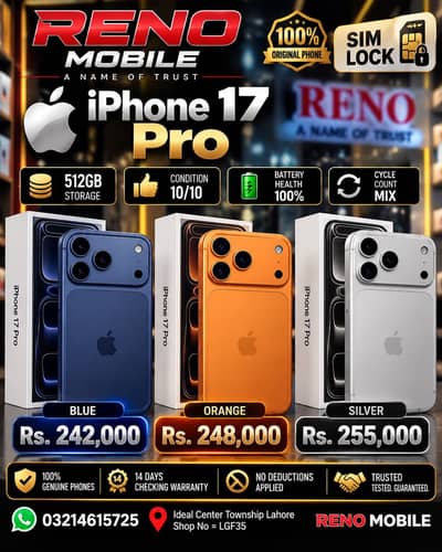 Apple iPhone 17 Pro 512Gb Jv