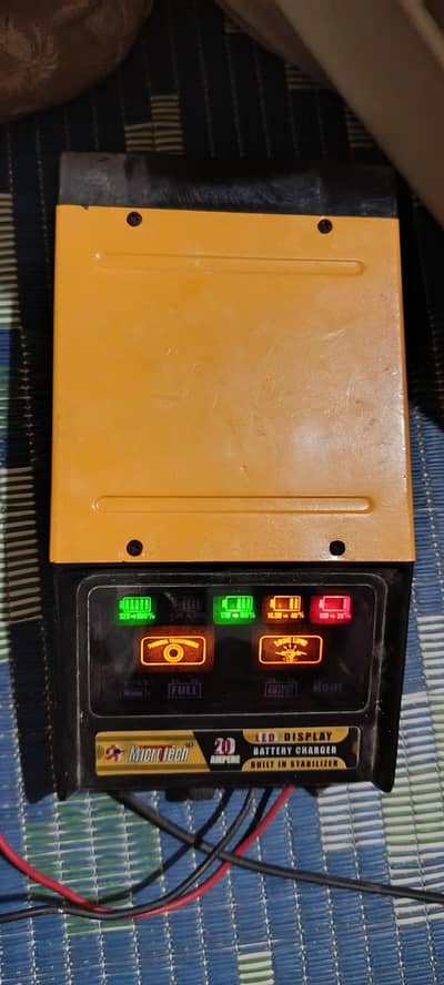 battery charger micro tech 20 Ampere led display