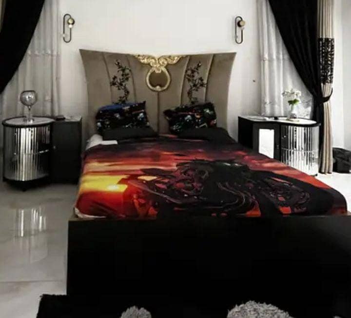 Bed set with mattress 7