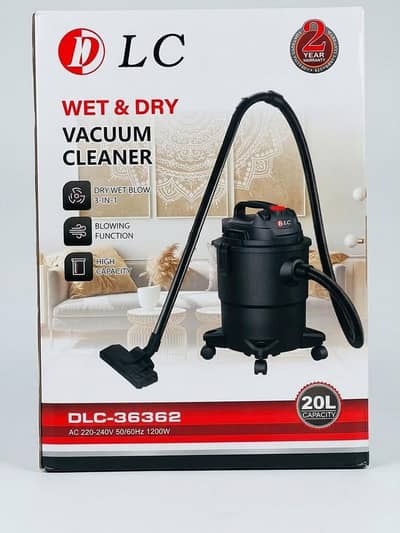DLC 3-in-1 Heavy Duty Wet & Dry Vacuum Cleaner