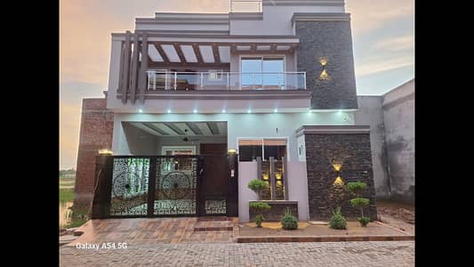 6 Marla New Double Storey Beautiful House At DIAMOND CITY Near Pulli Tope Khana 4 Sale