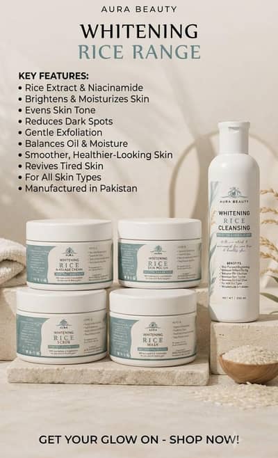 Rice facial 5 piece set 100 gram