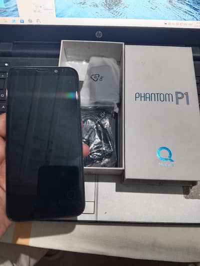 QMobile phantom p1 2/32 10 day's used complete Box