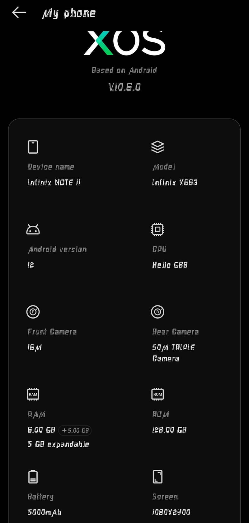 Infinix Other Model 5