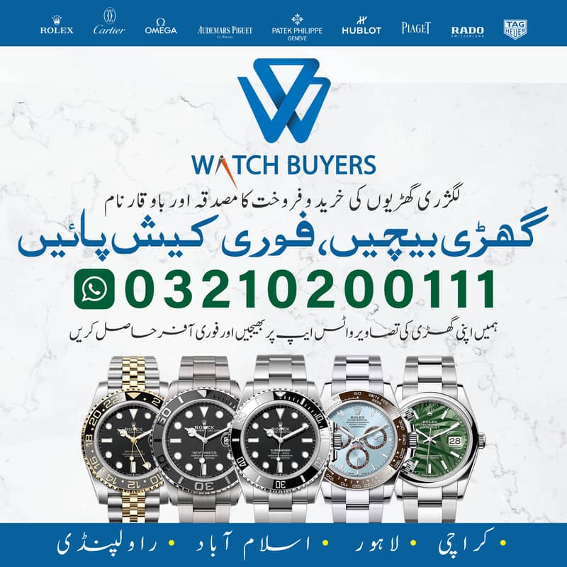 ROLEX BUYER | Omega Cartier Hublot Tudor Chopard Rado Tag Heuer Zenith ...