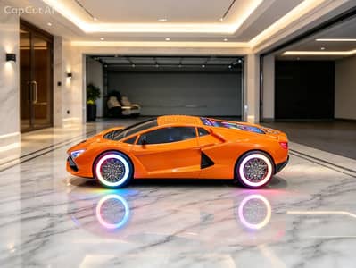 Luxury Sports Car & Tesla CyberTruck Bluetooth speaker