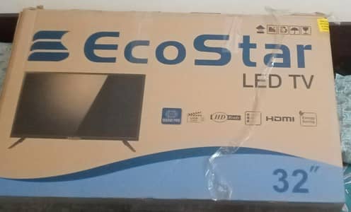 Led Ecostar 32 inch with box