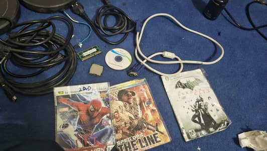 cable processeer i3 4 gen 4 GB ram speaker mouse pad