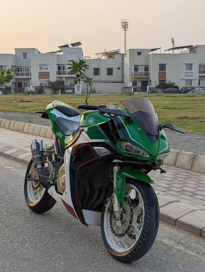 Four-inline Honda CBR250R swapped Replica 2018 neat and clean