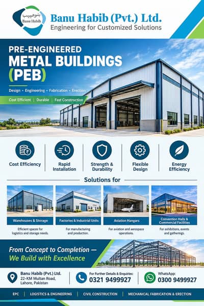 Pre-Engineered Buildings (Sheds)