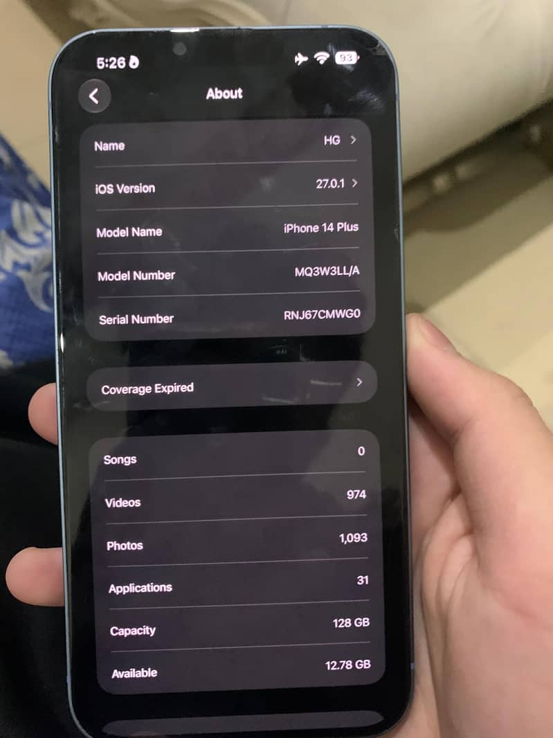Apple iPhone 14 plus 4