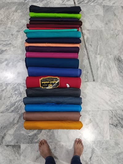 unstiched clothes