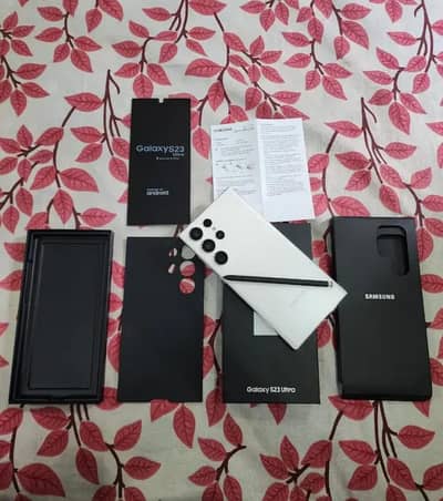 Samsung Mobile S23 Ultra 5G Full Box