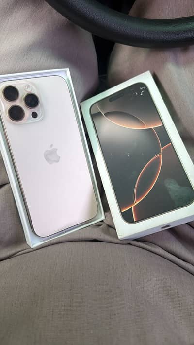 iphone 16pro max 256gb pta approved
