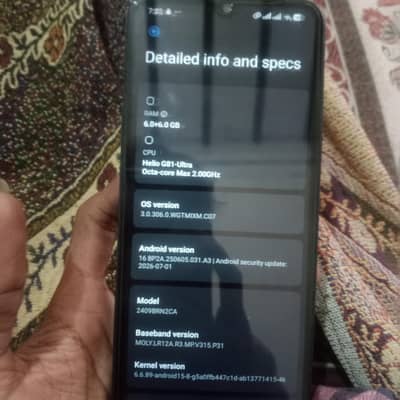 Xiaomi Redmi 14C  6+6/128  urgent sale 03204565196