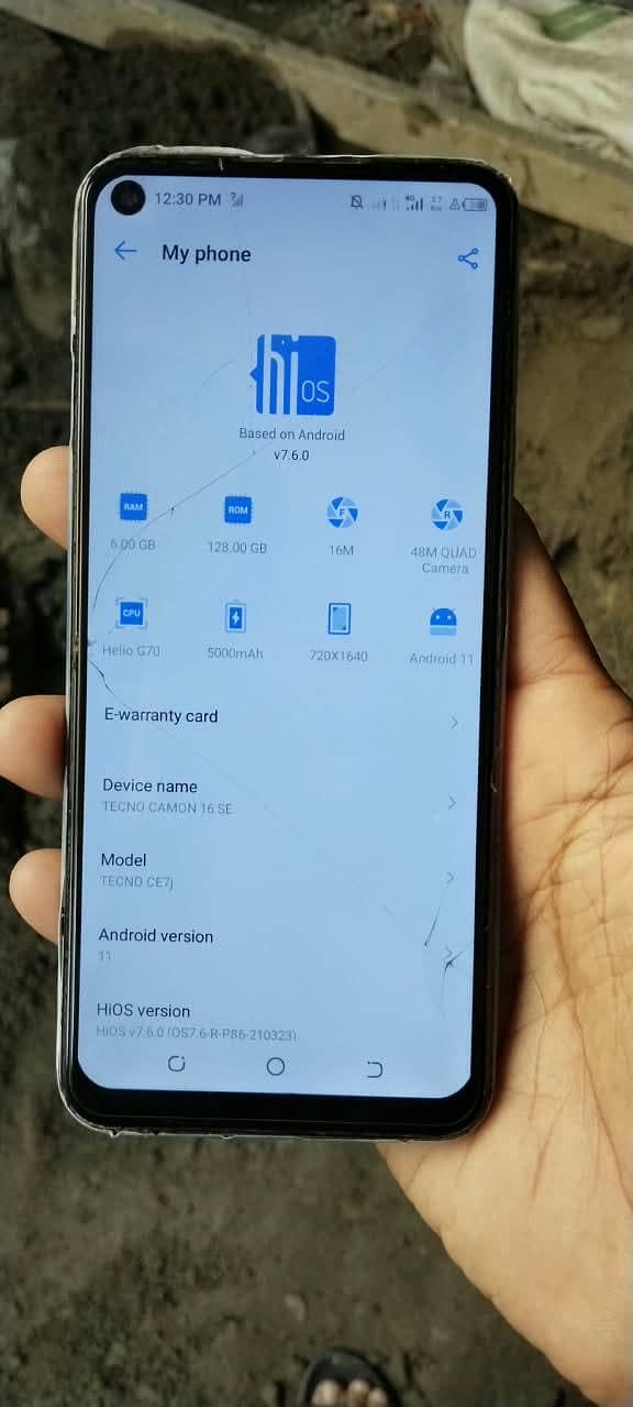 Tecno CAMON 16 SE 2