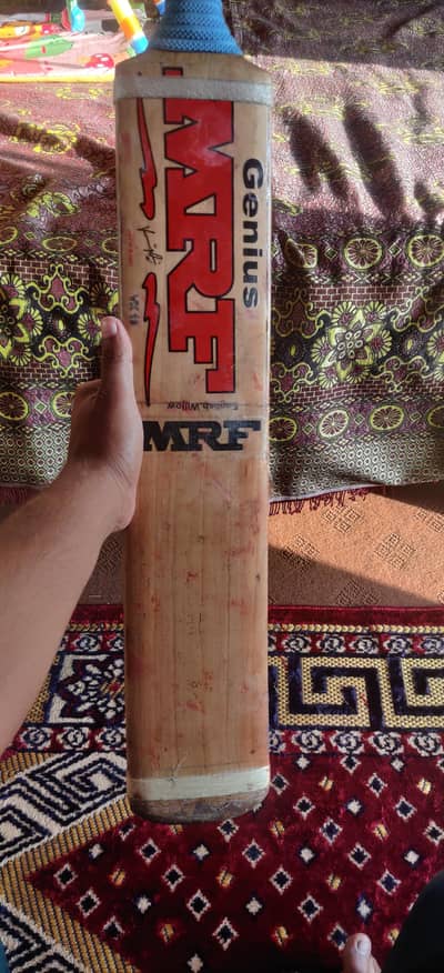 original mrf English willow bat