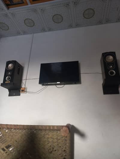 led smart hd with complete box look like new