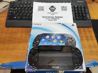 Sony PS Vita (OLED) - Jailbroken - Complete Box - SD2Vita - COD